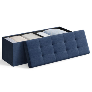 Cassapanca Materiale Poliestere Diverse Colorazioni Arredo Casa Cassapanca Porta Oggetti-INTERIOR DREAM DESIGN