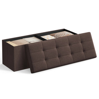 Cassapanca Materiale Poliestere Diverse Colorazioni Arredo Casa Cassapanca Porta Oggetti-INTERIOR DREAM DESIGN