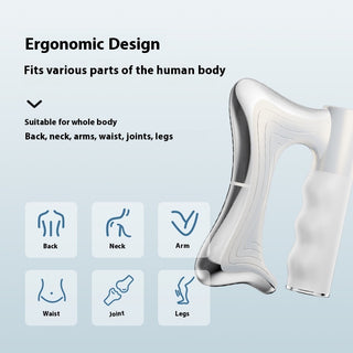 Massaggiatore Elettrico Vibrante Viso Corpo Effetto Lift Calore