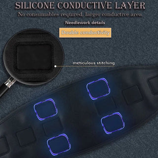 Cintura Massaggiatore Scolpitura Addome Addominali Fitness USB Ricaricabile-INTERIOR DREAM DESIGN