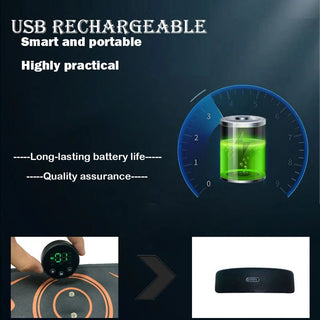 Cintura Massaggiatore Scolpitura Addome Addominali Fitness USB Ricaricabile-INTERIOR DREAM DESIGN