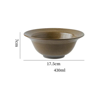 Ciotola Ceramica Diversi Colori Piatti Fondi Casa Cucina Capacità 430ml-INTERIOR DREAM DESIGN