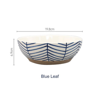 Ciotola Ceramica Larga Profonda Particolare Fantasiosa Colorata Resistente Ceramica-INTERIOR DREAM DESIGN