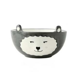 Ciotola Forma Animale Colore Arancione Grigio Stoviglie Casa Cucina-INTERIOR DREAM DESIGN