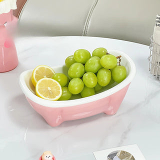 Ciotola Materiale Ceramica Design Creativo Innovativo Grandi Capacità Vassoio Alimenti-INTERIOR DREAM DESIGN