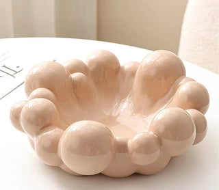 Ciotola Materiale Ceramica Diverse Colorazioni Grandi Capacità Arredo Vassoio Alimenti-INTERIOR DREAM DESIGN