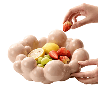 Ciotola Materiale Ceramica Diverse Colorazioni Grandi Capacità Arredo Vassoio Alimenti-INTERIOR DREAM DESIGN