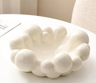 Ciotola Materiale Ceramica Diverse Colorazioni Grandi Capacità Arredo Vassoio Alimenti-INTERIOR DREAM DESIGN