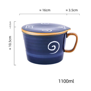 Ciotole Coperchio Cucina Manico Piatti Stoviglie Casa Fantasia Diversi Colori Ceramica-INTERIOR DREAM DESIGN