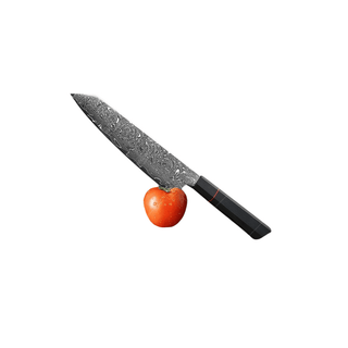 Coltello Grigio Tagliente Carne Cucina Manovrabile Comodo Pratico Lungo Acciaio Inossidabile-INTERIOR DREAM DESIGN