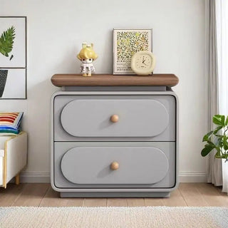 Comodino Materiale Legno Diversi Modelli Colorazioni Resistente Porta Oggetti Arredo Camera Da Letto-INTERIOR DREAM DESIGN