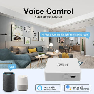 Controllo Vocale Accessori Casa Protezione Wifi Alimentatore Ricarica Elettrodomestici Smart Home-INTERIOR DREAM DESIGN
