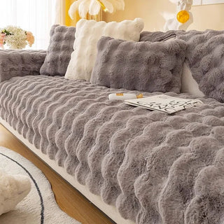 Copri Divano Adatto Autunno Inverno Peluche Diversi Clori Diverse Dimensioni Caldo Accogliete - INTERIOR DREAM DESIGN