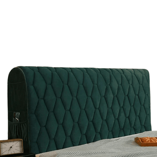 Copri Testiera Materiale Velluto Diverse Colorazioni Copri Testiera Decorazione Camera Da Letto-INTERIOR DREAM DESIGN