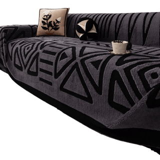 Copridivano Diversi Colori Materiale Poliestere Fantasia Disegni Geometrici Arredamento Salotto Casa-INTERIOR DREAM DESIGN