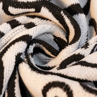 Copridivano Marrone Nero Fantasia Elegante Particolare Diverse Dimensioni Arredamento Decorazione Casa-INTERIOR DREAM DESIGN