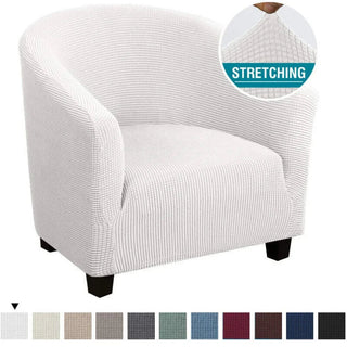 Copripoltrona 1 Seduta Elasticizzato Effetto Stretching Comodo Diversi Colori Soggiorno Arredamento Casa-INTERIOR DREAM DESIGN