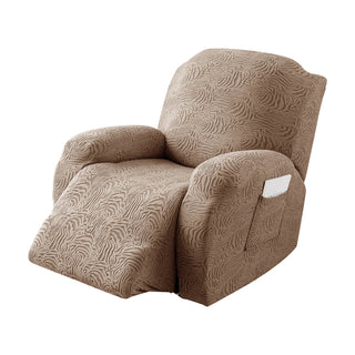 Copripoltrona Reclinabile Copridivano Poltrona Estendibile Diversi Colori Fantasia Tono Tinta Unita-INTERIOR DREAM DESIGN