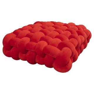 Cuscini Materiale Velluto Diverse Colorazioni Arredo Casa Design Moderno Modello Intreccio-INTERIOR DREAM DESIGN