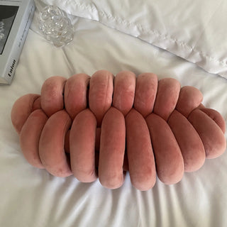 Cuscino Materiale Velluto Con imbottitura Diverse Colorazioni Arredo Casa Design Moderno Creativo-INTERIOR DREAM DESIGN