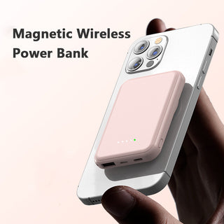 Mini Power Bank Portatile Magnetico 10000 mAh Ricarica Rapida