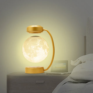 Lampada Lunare LED 3D Fluttuante Levitazione Magnetica Rotazione