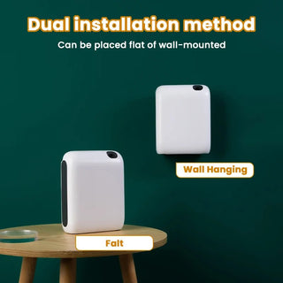 Diffusore Aromi Profumatore Casa Bianco Capacità 200ml Due Modi Utilizzo Parete Superficie-INTERIOR DREAM DESIGN