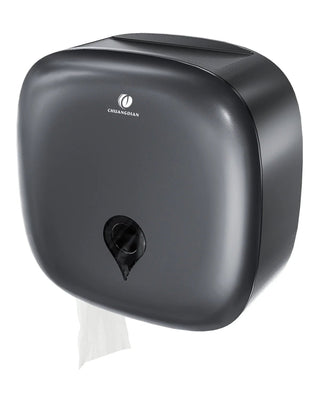 Dispenser Impermeabile Carta Igienica Bagno Accessori Bianco Nero Plastica Comodo-INTERIOR DREAM DESIGN