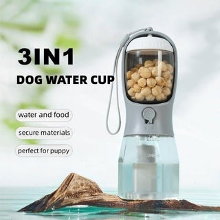 Dispenser Portatile Acqua Cibo Sacchetti Igienici Cani - INTERIOR DREAM DESIGN