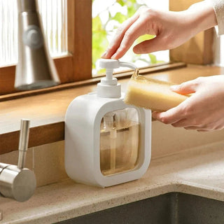 Dispenser Shampoo Bagnoschiuma Sapone Ricaricabile Accessori Decorazione Bagno - INTERIOR DREAM DESIGN