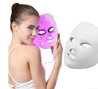 Dispositivo LED Cura Viso Pelle Luminosa Giovane Anti Acne - INTERIOR DREAM DESIGN