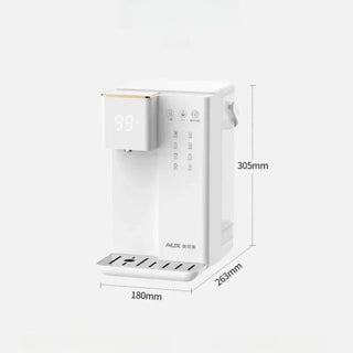 Distributore Acqua Calda Istantanea Bianca Automatico Elettrico Cucina 3L Veloce-INTERIOR DREAM DESIGN