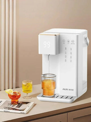 Distributore Acqua Calda Istantanea Bianca Automatico Elettrico Cucina 3L Veloce-INTERIOR DREAM DESIGN