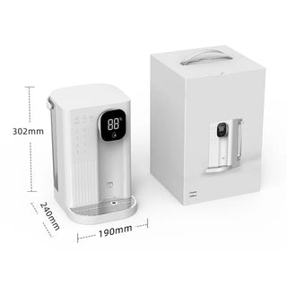 Distributore Acqua Fredda Elettrico Bianco Rapido Veloce Piccolo Cucina Portatile Filo-INTERIOR DREAM DESIGN