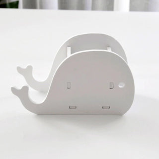 Elefante Organizer Scrivania Ufficio Piccole Dimensioni Grigio Bianco Carino Adatto A Arredo Casa - INTERIOR DREAM DESIGN