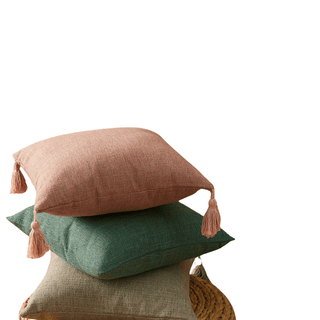 Fodera Cuscino Diversi Colori Neutri Design Moderno Decorazione Salotto Arredo Divano-INTERIOR DREAM DESIGN