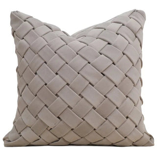 Fodera Cuscino Materiale Poliestere Cotone 45x45CM Colorazioni Neutre Decorazione Casa-INTERIOR DREAM DESIGN