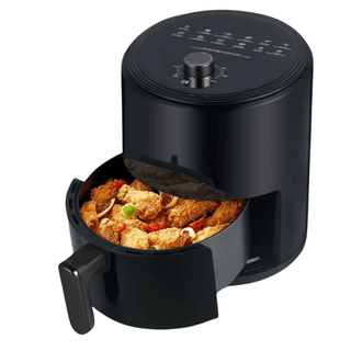 Friggitrice Aria Grande Capacità 6,8 Litri Interruttore Manopola Rivestimento Antiaderente-INTERIOR DREAM DESIGN