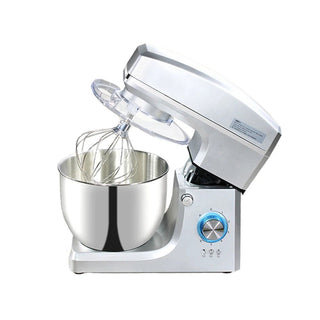 Frullatore Cucina Elettrico Grigio Ciotola Removibile Pratico Mixer Leggero Potente-INTERIOR DREAM DESIGN