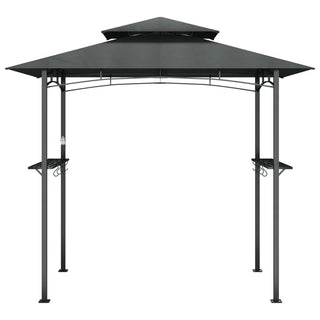 Gazebo Accogliente Barbecue Resistente All'Acqua Ventilazione Eccellente Design Conveniente Comodo Ripiano Gancio Arredamento Esterno Casa - INTERIOR DREAM DESIGN