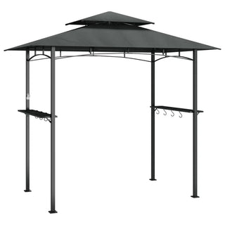 Gazebo Accogliente Barbecue Resistente All'Acqua Ventilazione Eccellente Design Conveniente Comodo Ripiano Gancio Arredamento Esterno Casa - INTERIOR DREAM DESIGN