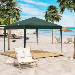 Gazebo Montaggio Rapido Impermeabile Stabile Ventilazione Protezione Versatile Asciutto Rinfrescante Arredamento Esterno Casa - INTERIOR DREAM DESIGN