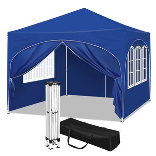 Gazebo Struttura Solida Anti UV Impermeabile Portatile Pieghevole Protezione Regolabile Campeggio Giardino Arredamento Esterno Casa - INTERIOR DREAM DESIGN