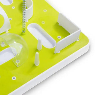 Gioco Animali Domestici Bianco Verde Plastica Mangiatoia Inclusa - INTERIOR DREAM DESIGN