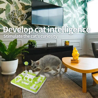 Gioco Animali Domestici Bianco Verde Plastica Mangiatoia Inclusa - INTERIOR DREAM DESIGN