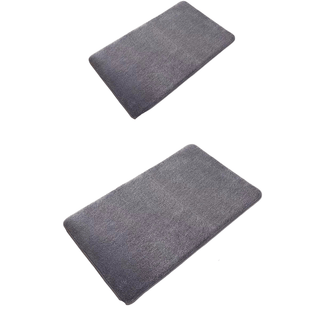 Grigio Tappetino Super Assorbente Antiscivolo Velluto Bagno Accessori Arredamento Casa - INTERIOR DREAM DESIGN