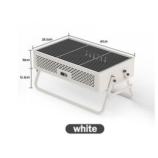 Griglia Pieghevole Portatile Esterno Metallo Compatto - INTERIOR DREAM DESIGN