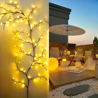 Lampada 72 LED Ricarica Solare Illuminazione Decorativa Accessori Arredamento Esterno - INTERIOR DREAM DESIGN