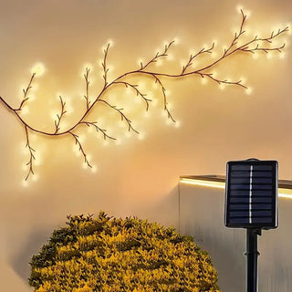 Lampada 72 LED Ricarica Solare Illuminazione Decorativa Accessori Arredamento Esterno - INTERIOR DREAM DESIGN