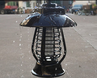 Lampada Antizanzare Solare Giardino Esterno Pannello 24 LED - INTERIOR DREAM DESIGN
